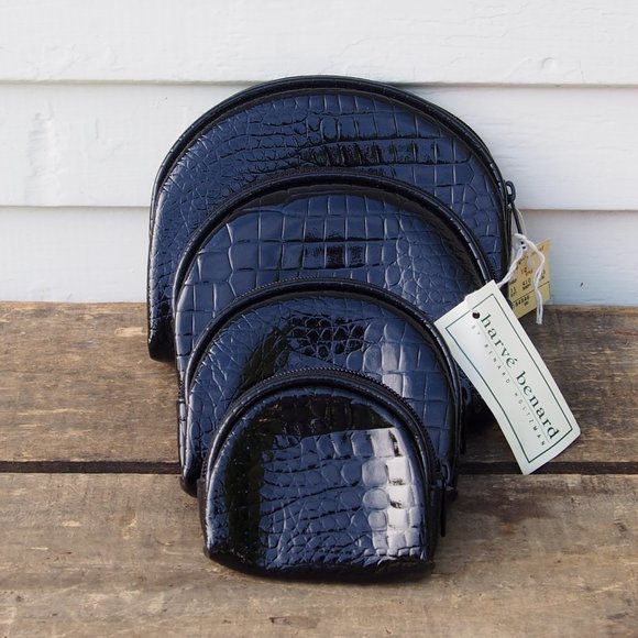 🔥HP🔥Vintage Harve Benard 4 Cosmetic Bag Set NOS! - Picture 2 of 9